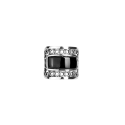 Anillo Filigrana Azabache rectángulo - Imagen 1