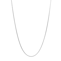 Cadena Plata 70 cm -cola de ratón gruesa- - Imagen 1