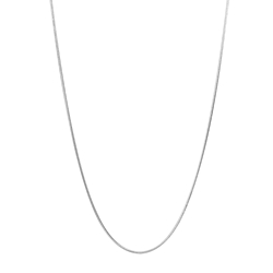 Cadena Plata 80 cm -cola de ratón gruesa- - Imagen 1