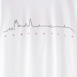 Camiseta Skyline Santiago - Imagen 2