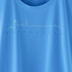 Camiseta Skyline Santiago - Imagen 2