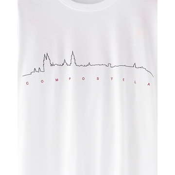 Camiseta Skyline Santiago - Imagen 1