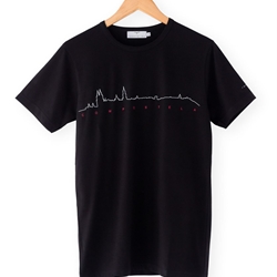Camiseta Skyline Santiago - Imagen 2