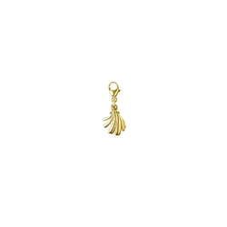 Charm Volumen bañada en oro - Imagen 1