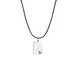 Colgante Concha + Huellas - Imagen 2