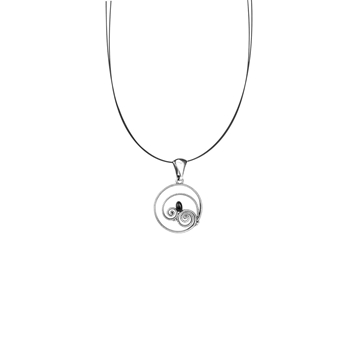 Colgante Espiral Filigrana - Imagen 1