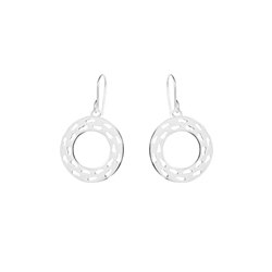 Pendientes Círculo Huellas - Imagen 1