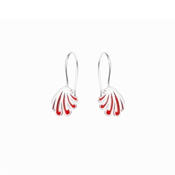 Pendientes Concha Esmalte Brillo - Imagen 2