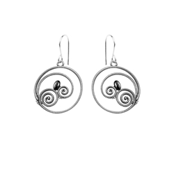 Pendientes Espiral Filigrana - Imagen 1