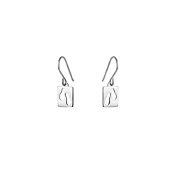 Pendientes Pasos Cuadrado - Imagen 1