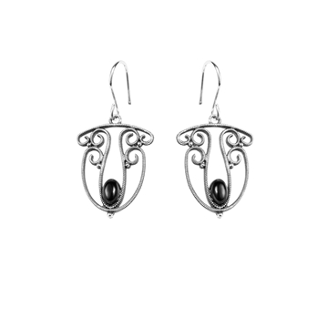 Pendientes Vasija Azabache - Imagen 1