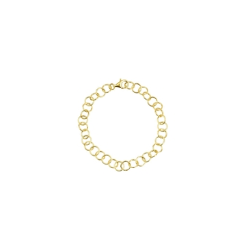 Pulsera 19 cm baño oro - Imagen 1