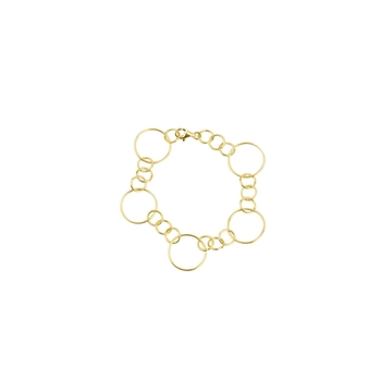 Pulsera 20 cm baño oro - Imagen 1