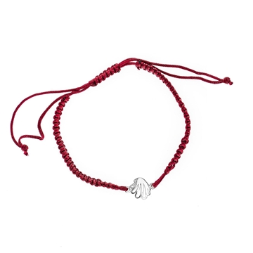 Pulsera de macramé Concha Calada - Imagen 2