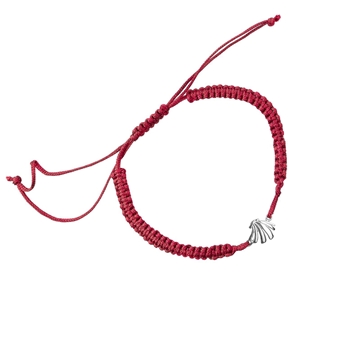 Pulsera de macramé Concha Volumen - Imagen 2